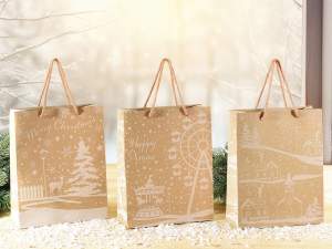 wholesale Christmas village bags