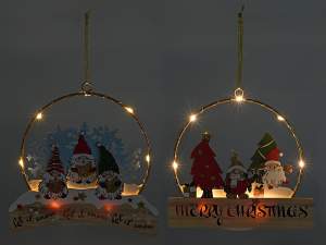Großhandel Dekorationen Zwerge Frohe Weihnachten