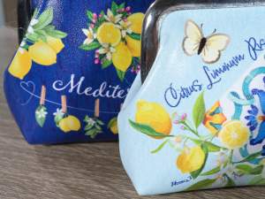 Al por mayor billetera sicilia limones cítricos