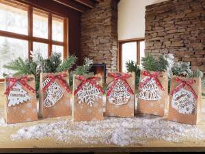 Christmas paper bag decoration bag wholesaler