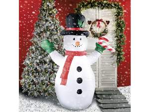 en-gros gonflabil om de zăpadă de Crăciun