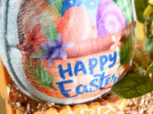 Großhandel Eier zum Aufhängen von frohen Ostern