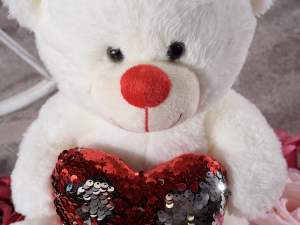 wholesale teddy bear heart plush
