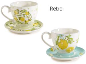 Wholesale lemons porcelain cups