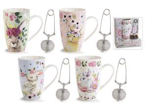 wholesale Easter herbal tea filter cup