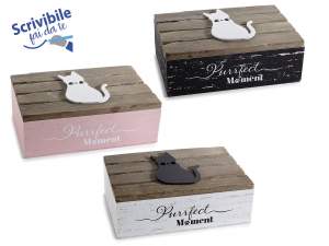 wholesale cat themed tea box