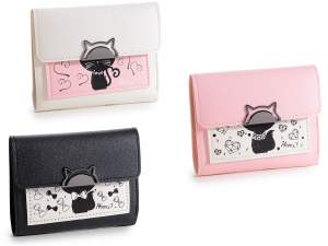 wholesale cat women's wallet
