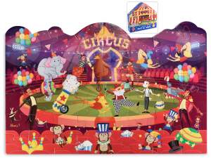 vente en gros puzzle d'animaux de cirque pour les