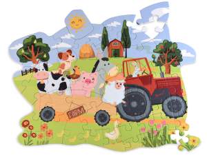 wholesale farm animals puzzles for children