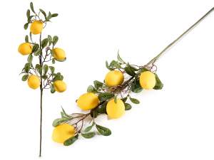 Al por mayor ramas de limon artificiales