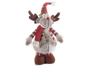 Christmas reindeer plush wholesale
