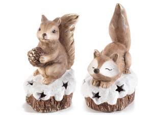 Vente en gros décoration renard écureuil