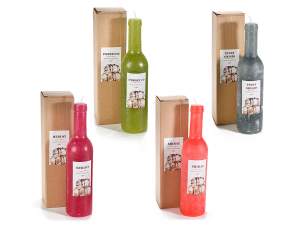 Wholesale scented candles bottle shaped