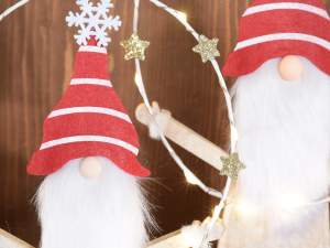 Santa Claus decoration cloth lights wholesale