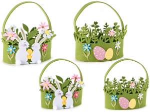 wholesale Easter basket sweets cloth packaging