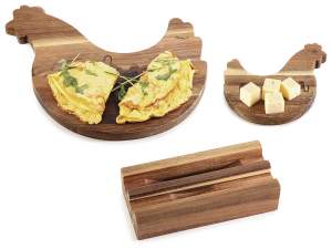 wholesale wooden chicken cutting board