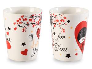 wholesale cups in love I love you tray