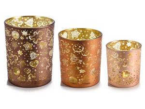 Wholesale gingerbread candle holders