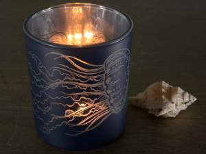 wholesale candle holder sea fish jellyfish