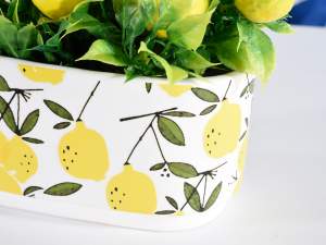 wholesale lemon ceramic vases