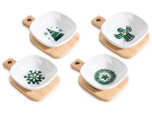 Wholesale cutting boards christmas tapas bowls