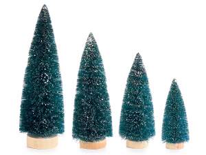 Wholesale artificial snow covered Christmas trees