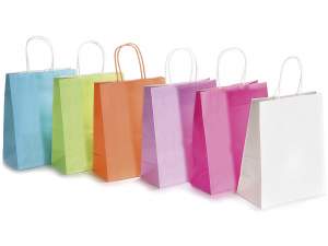 Wholesale colored paper bags