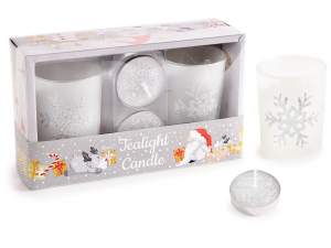 wholesale christmas candle holder gift box