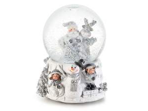 Wholesale balls snow balls christmas music box