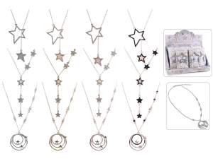 Bijoux star moon necklace wholesale