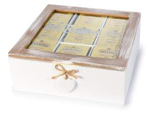 Wholesaler of tea spice boxes with heart decoratio