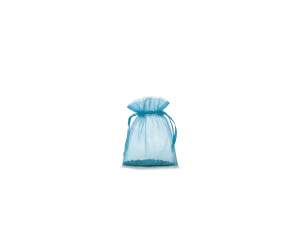 Turquoise organza bags