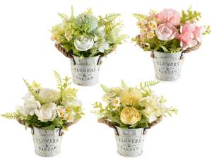 vente en gros vases de fleurs artificielles
