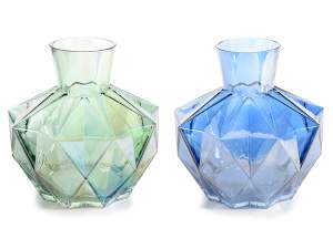 Comert cu ridicata vaze din sticla colorata