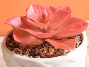 vaza ceramica cu plante artificiale en-gros