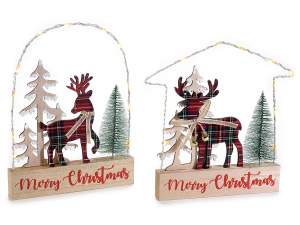 Wholesaler of bright wooden decorations