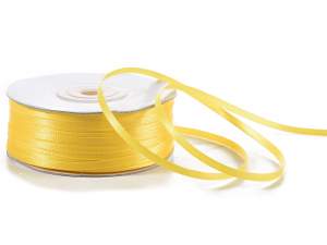 Wholesale yellow satin ribbon