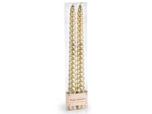 wholesale gold torchon christmas candle