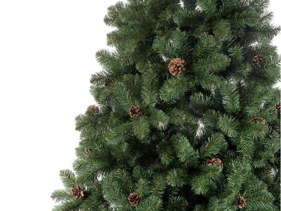 Artificial pine Aspen H230 with 1300 branches and pine cones