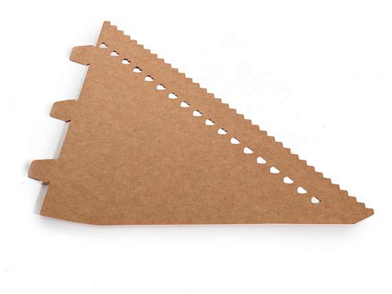 Paquete de 50 conos de arroz de papel kraft