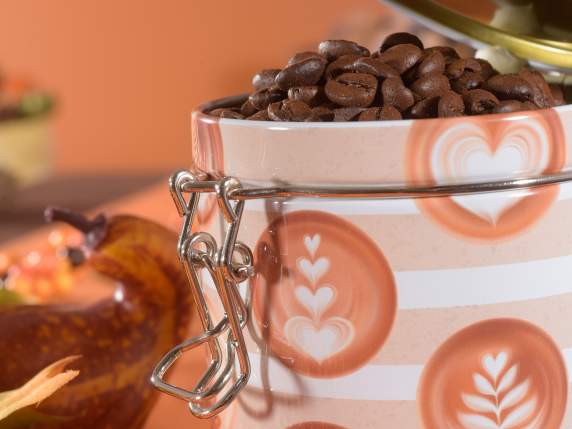 „CoffeeTime“ Lebensmittelbehälter aus Metall mit hermetische