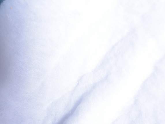 Couverture souple de neige artificielle en polyester
