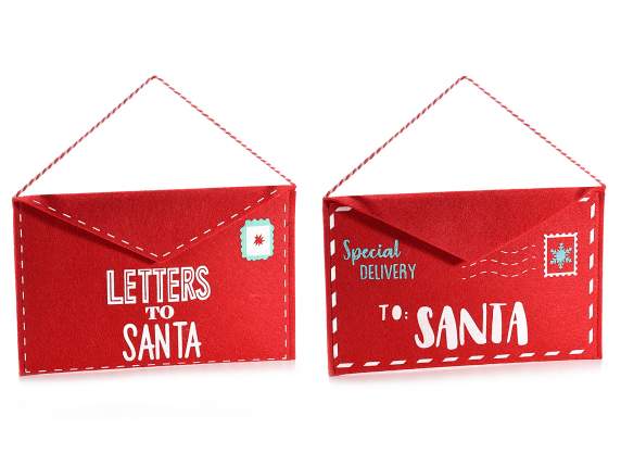 Envelope cloth bag Letter to Santa Claus