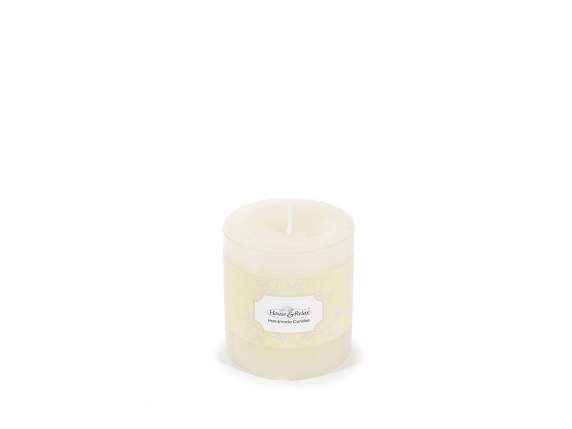 Small ivory candle