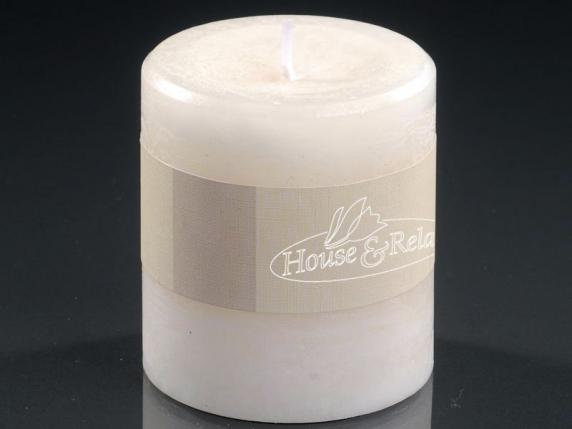 Small ivory candle