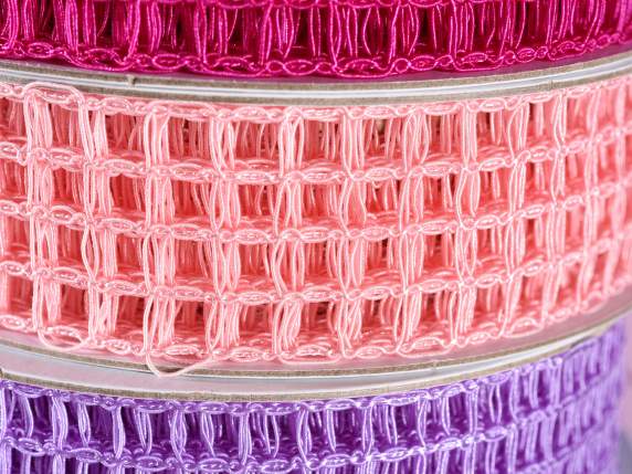 Panglică colorată din plasă