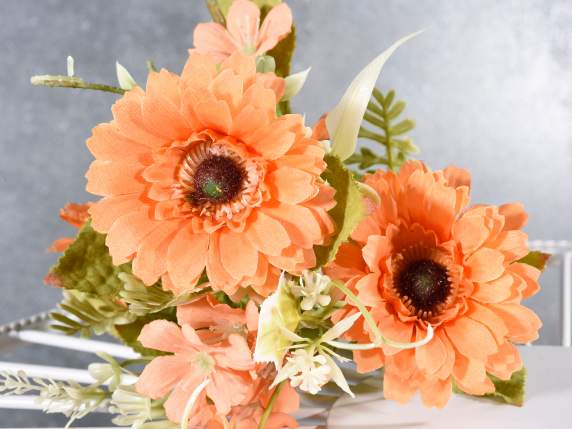 Bouquet of artificial anemones
