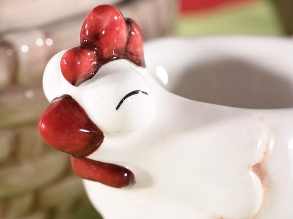 Ceramic gurnard egg cup