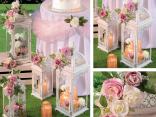 Hochzeitsdekoration: Kerzenlaternen