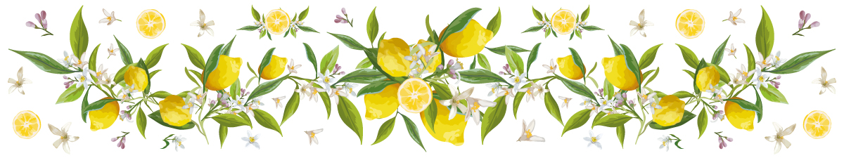 Lemons: das Design für die Sommervitrine